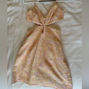 Zara floral mini dress, tags off but never worn